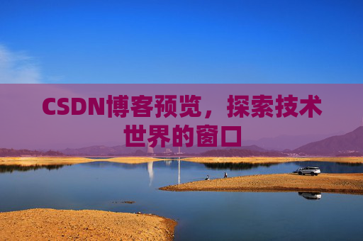 CSDN博客预览，探索技术世界的窗口